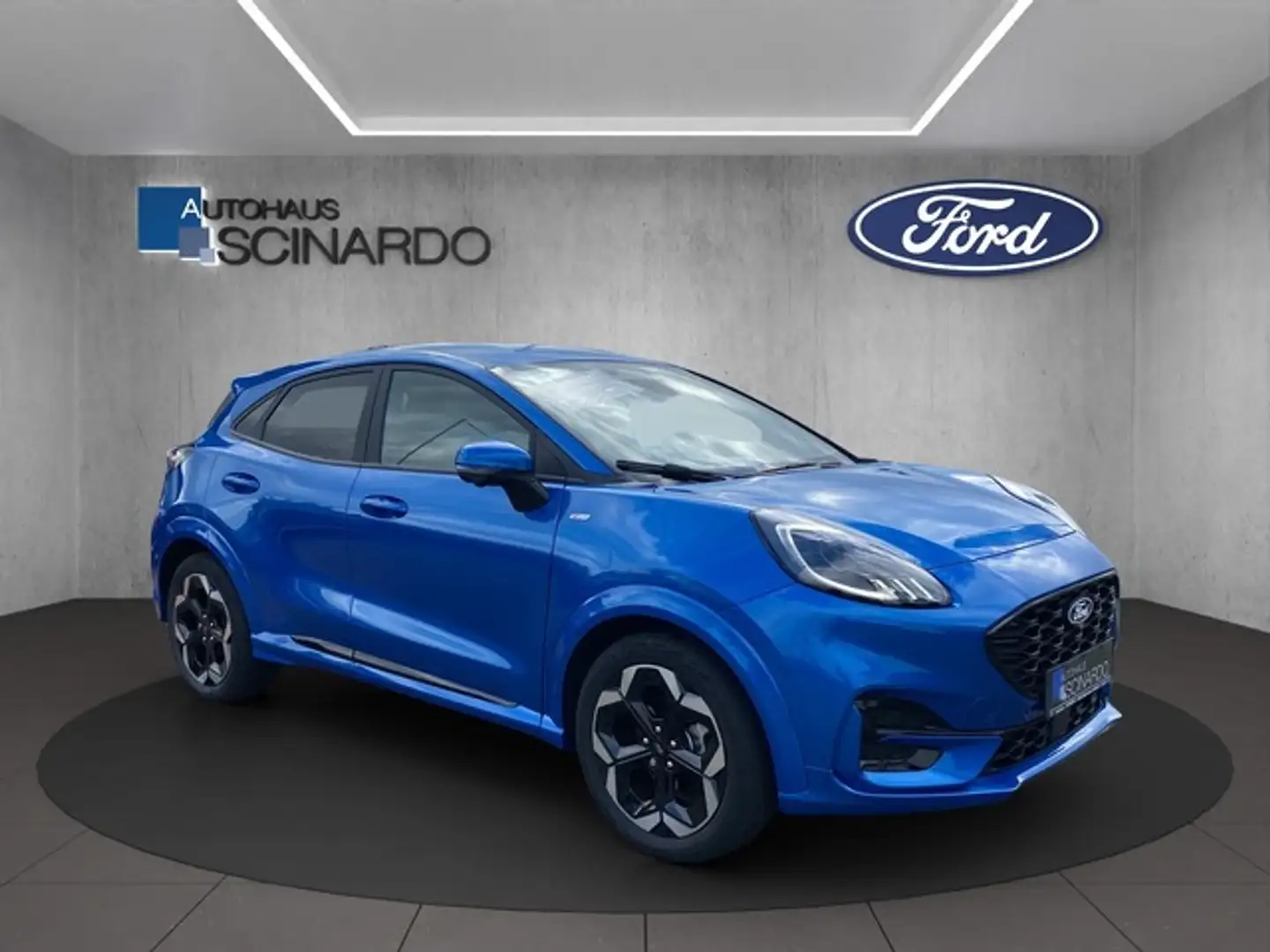 Ford Puma 1.0EB Aut. ST-Line X*Navi*Matrix LED*360° Blauw - 2