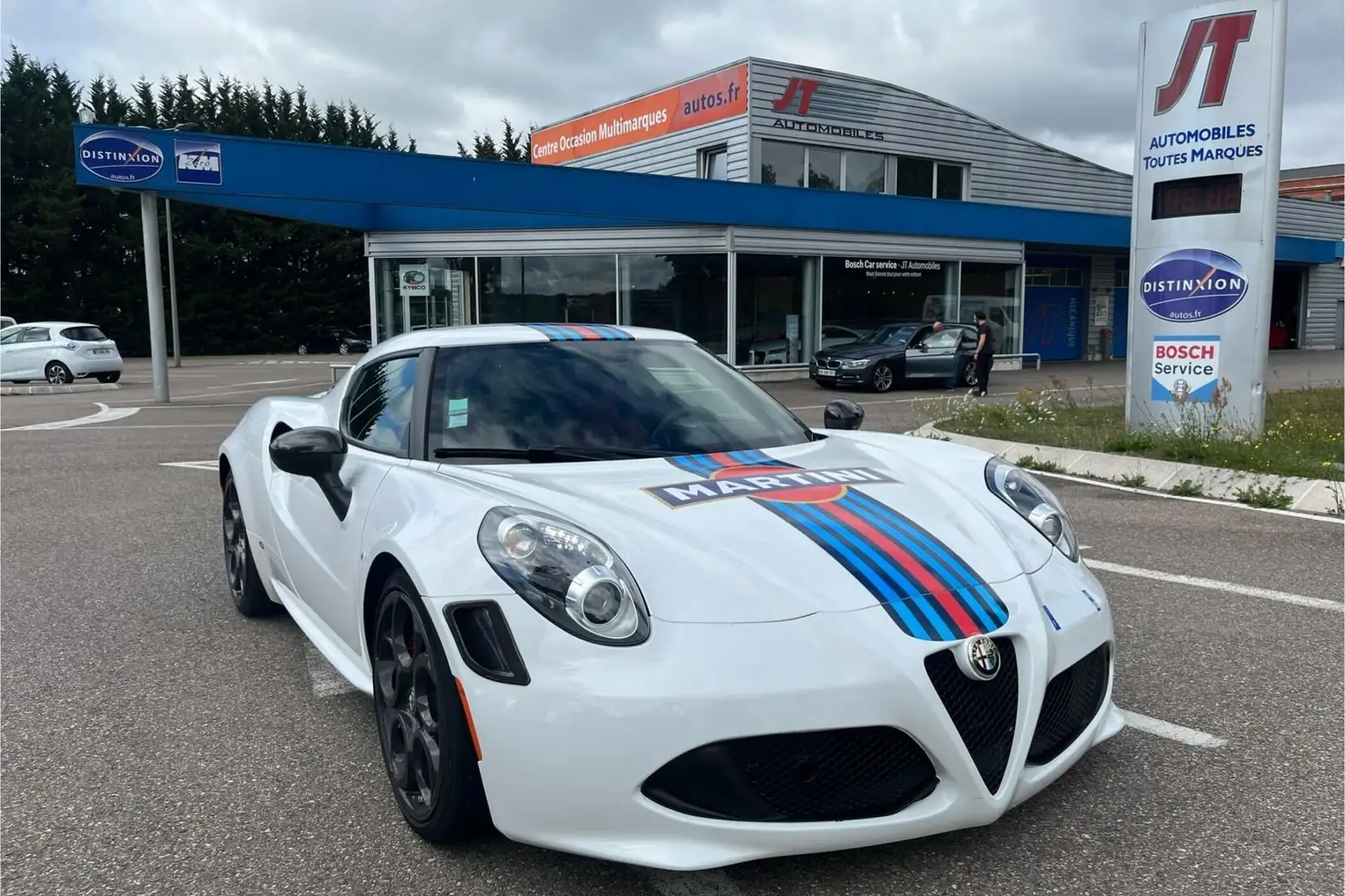 Alfa Romeo 4C Coupé 1750 TBi - 240 - BV TCT  COUPE Carbon Editio Blanc - 1