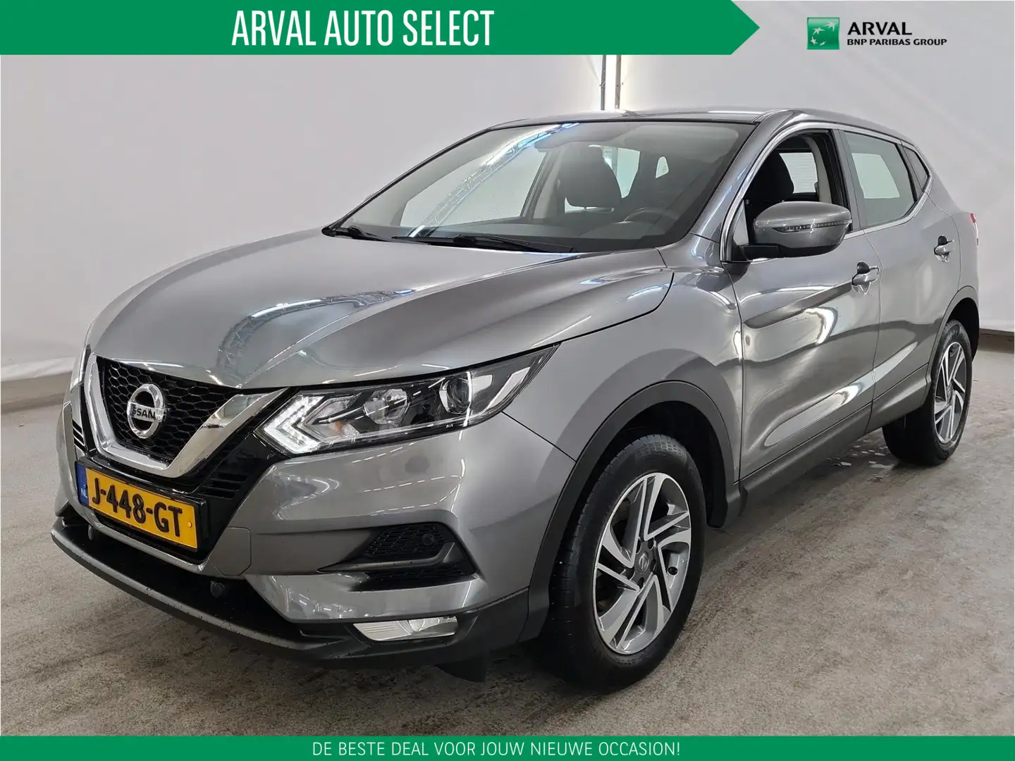 Nissan Qashqai 1.3 DIG-T 160pk Acenta | Trekhaak | Navi | Apple C Grijs - 1