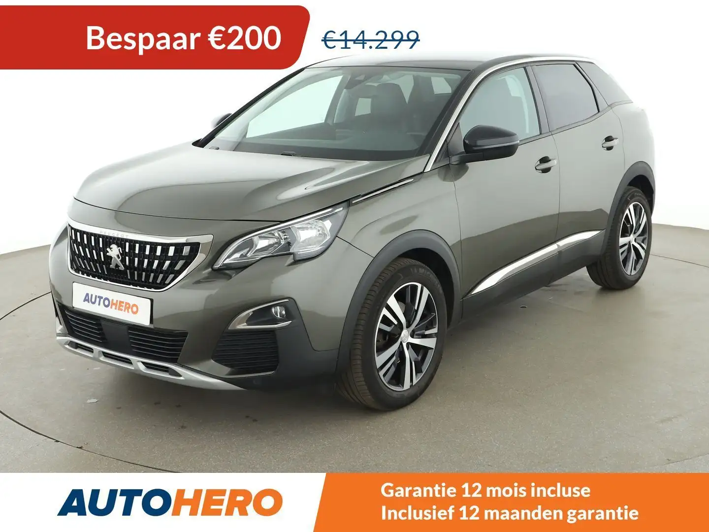 Peugeot 3008 1.2 PureTech Allure Grijs - 1
