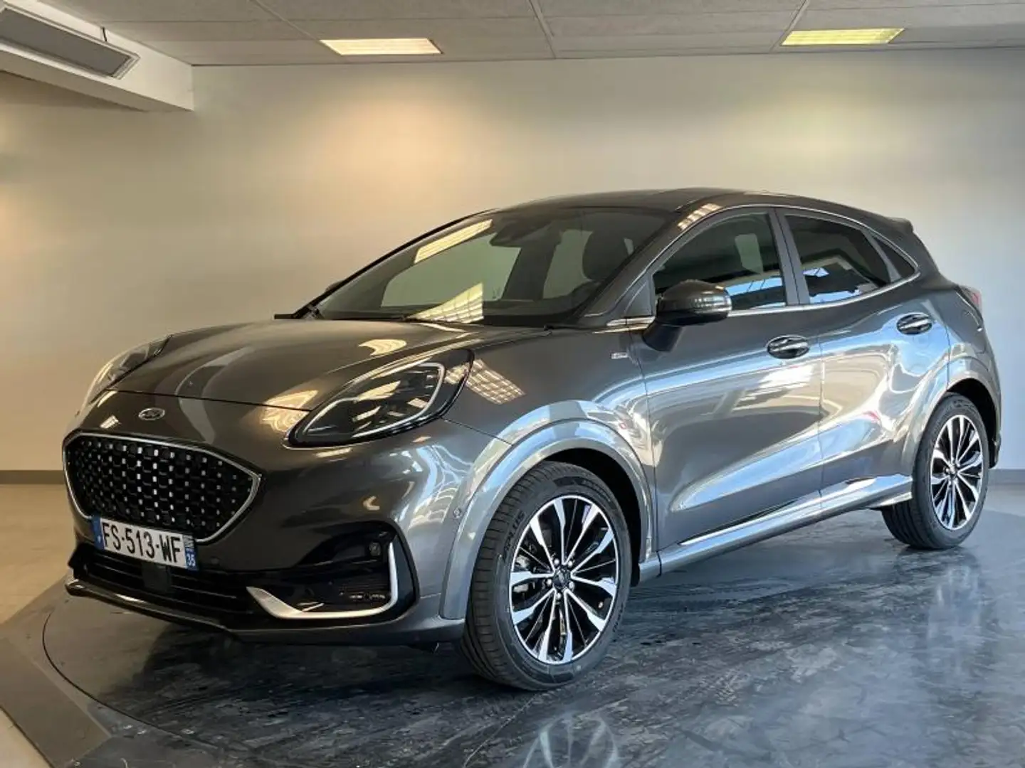 Ford Puma 1.0 EcoBoost 125ch ST-Line V DCT7 Gris - 1