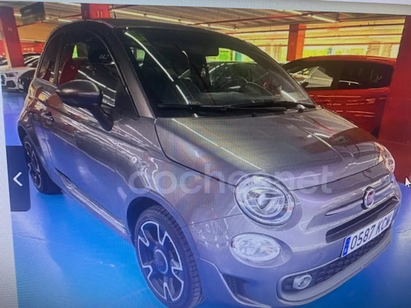 Fiat 500 1.2 S Plateado - 2