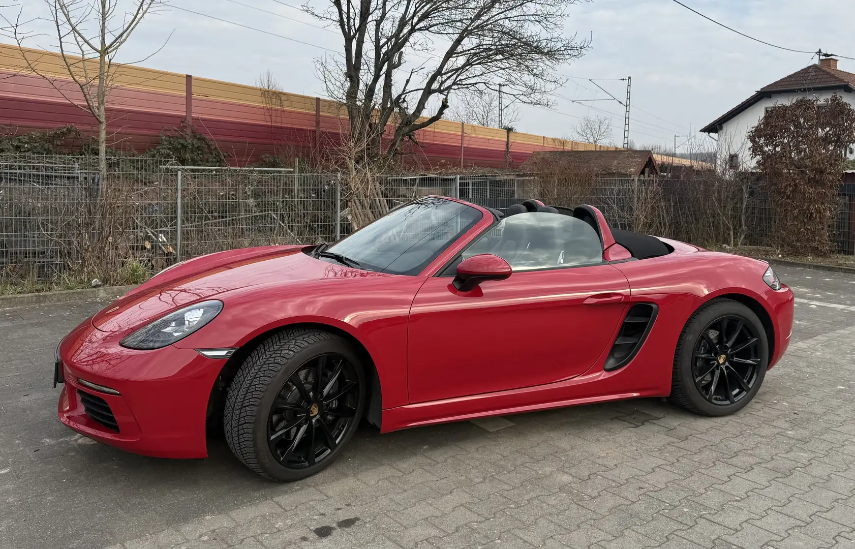 Porsche Boxster 718  *Kaminrot*Approved*Scheckheft - 2