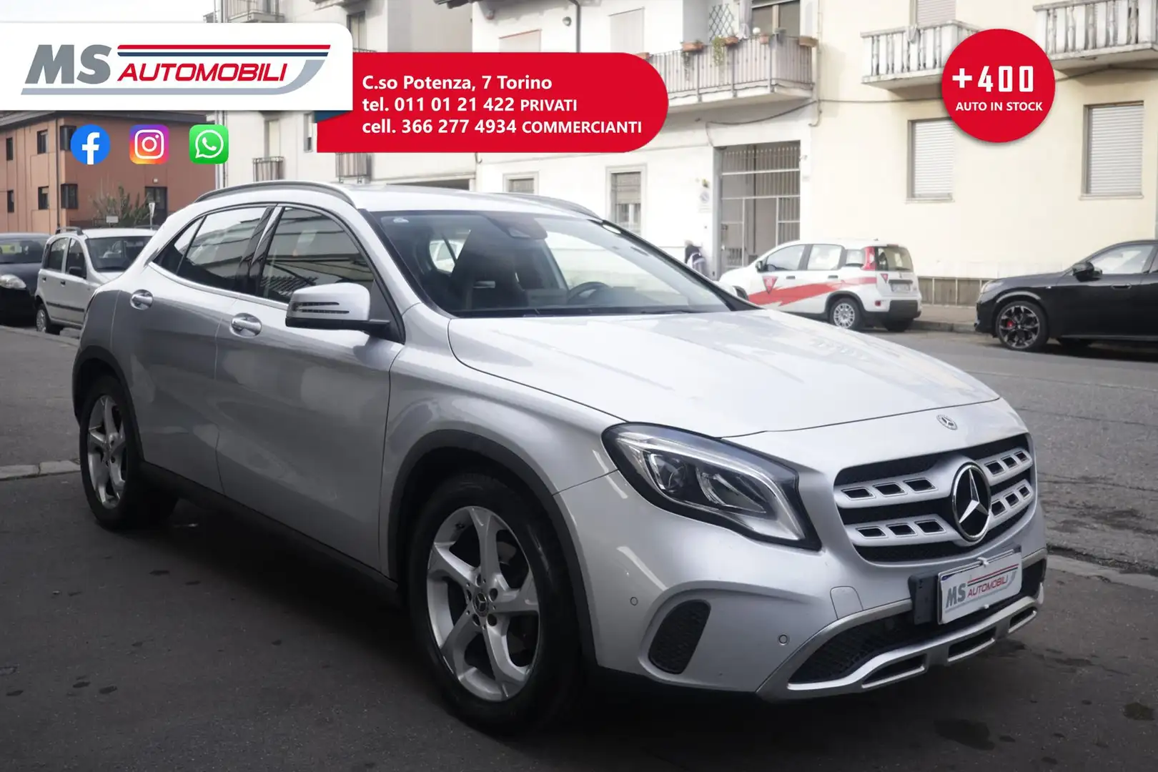 Mercedes-Benz GLA 200 Mercedes-Benz GLA 200 d Automatic 4Matic Sport 10 Argent - 1