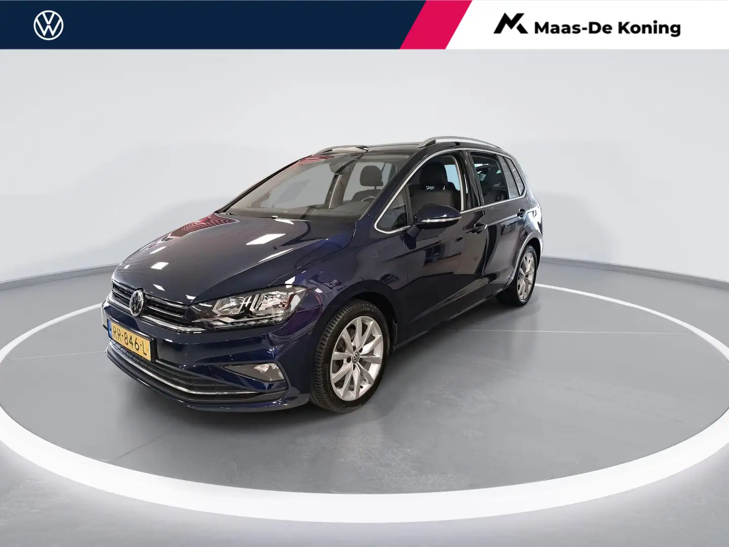 Volkswagen Golf Sportsvan 1.5 Tsi 130pk DSG ACT Highline · Apple/Android Car Blauw - 1
