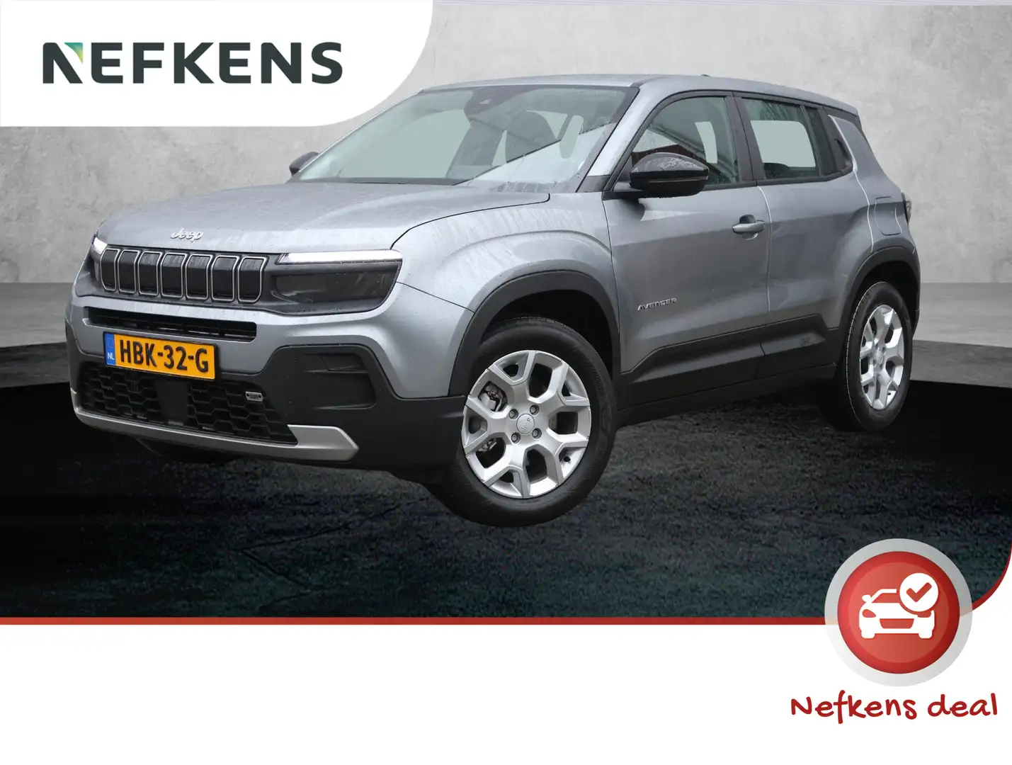 Jeep Avenger 100pk e-Hybrid Altitude | Nieuw | Adaptive CruiseC Gris - 1