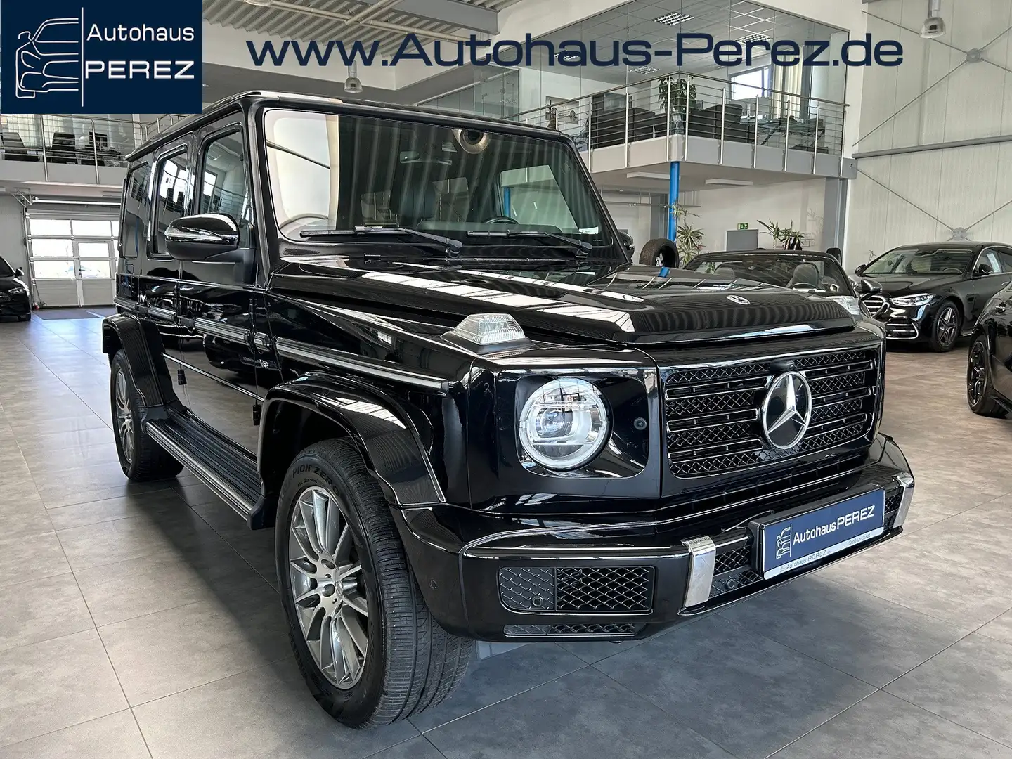 Mercedes-Benz G 500 AMG SCHIEBEDACH-BURMESTER-AHK-DISTRONIC Fekete - 1