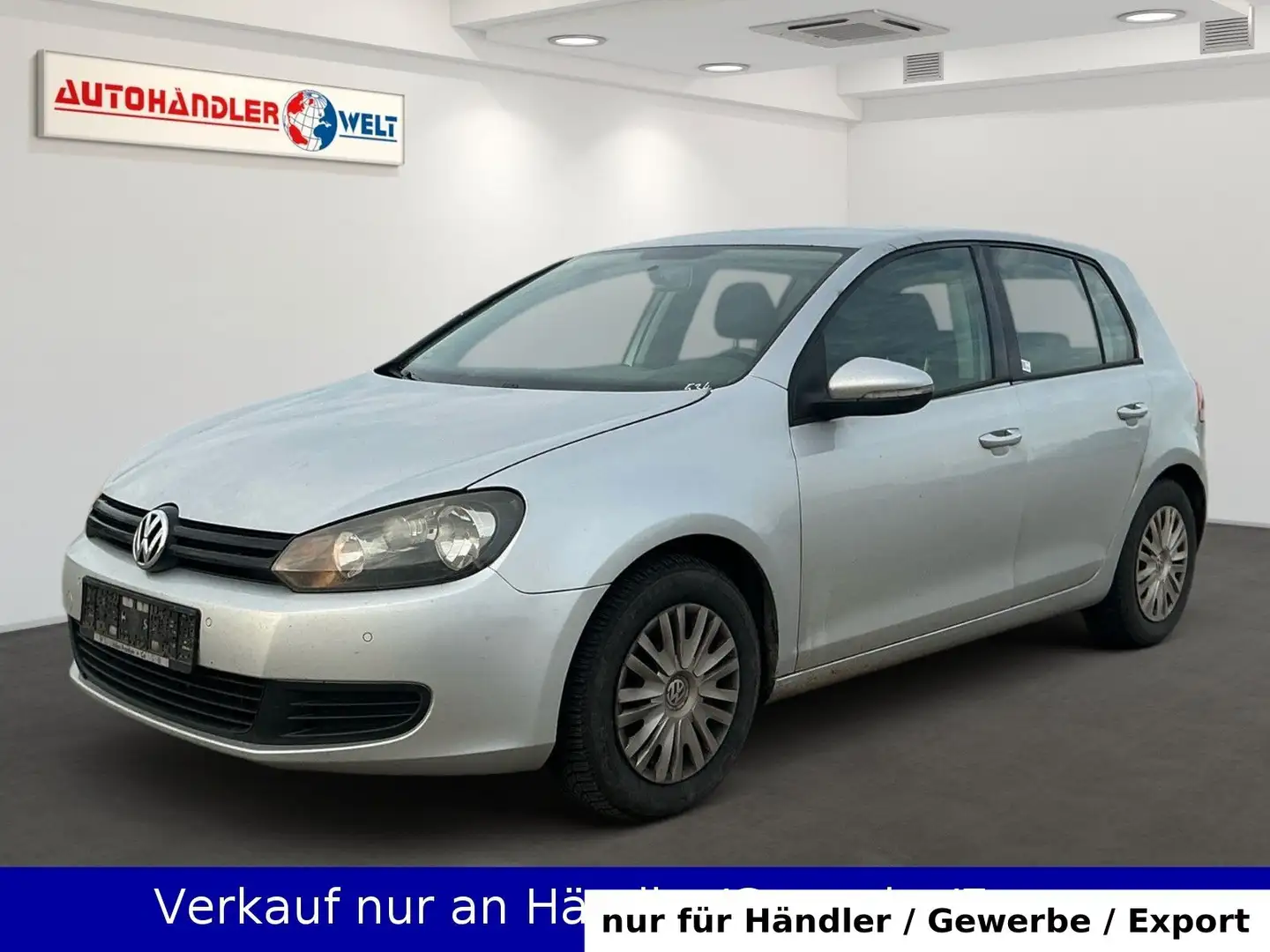 Volkswagen Golf VI 2.0 TDI Lim. 5-trg. Klimaaut. Silber - 1