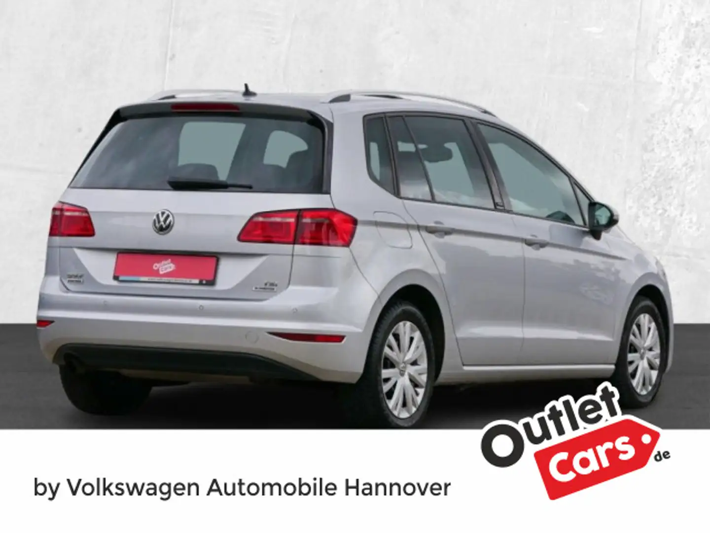 Volkswagen Golf Sportsvan 1.2 TSI Allstar Navi PDC SHZ Klim Silber - 2