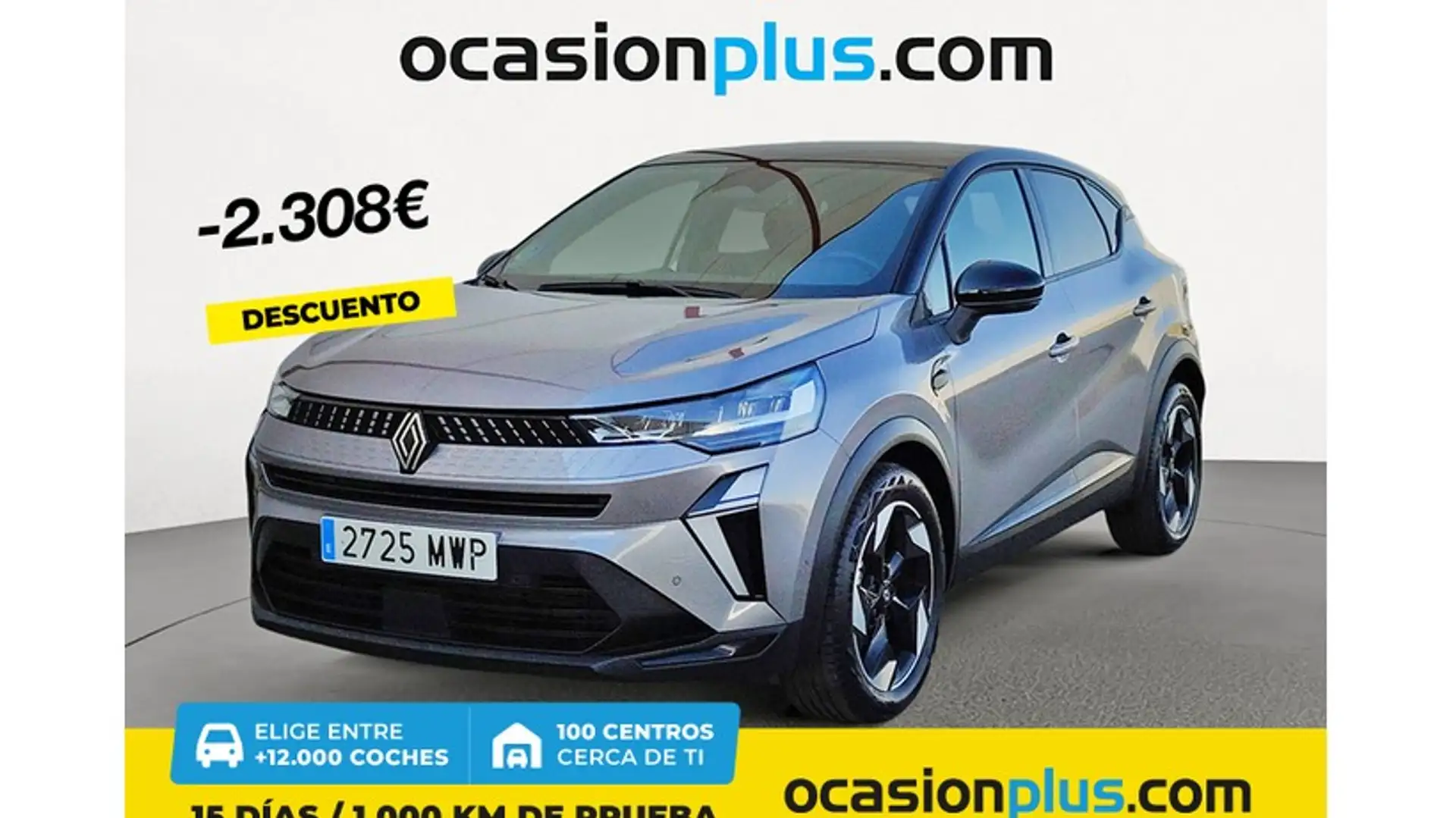 Renault Captur TCe GPF Micro Híbrido Techno 103kW Gris - 1