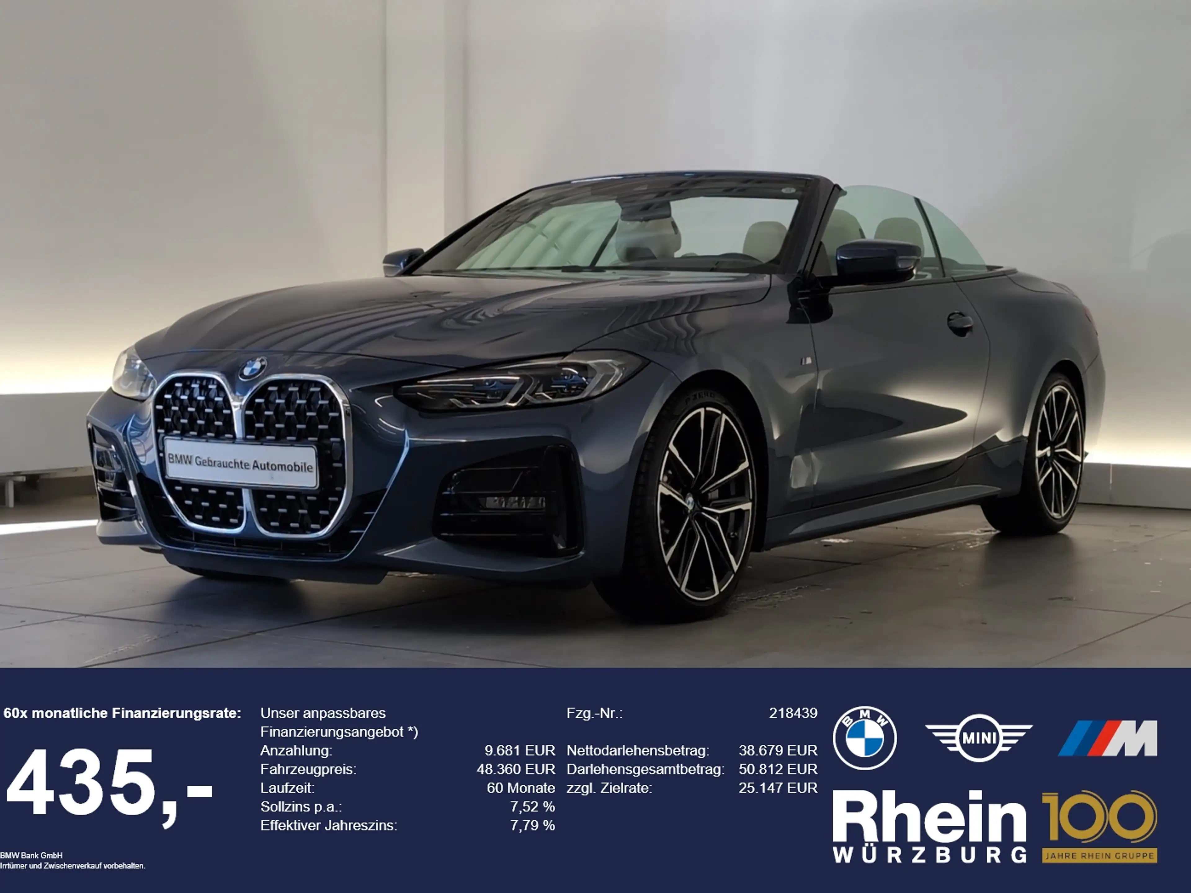 BMW 430 i Cabrio M Sport
