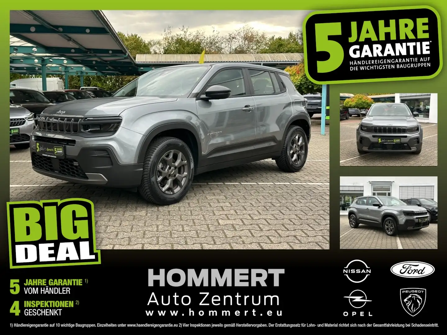 Jeep Avenger 1.2 T-GDI Longitude *Tempomat*LED*Spurh.* Gris - 1
