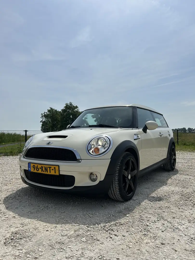 MINI Cooper S Clubman topstaat, nieuwe motor, koppeling etc. Wit - 1