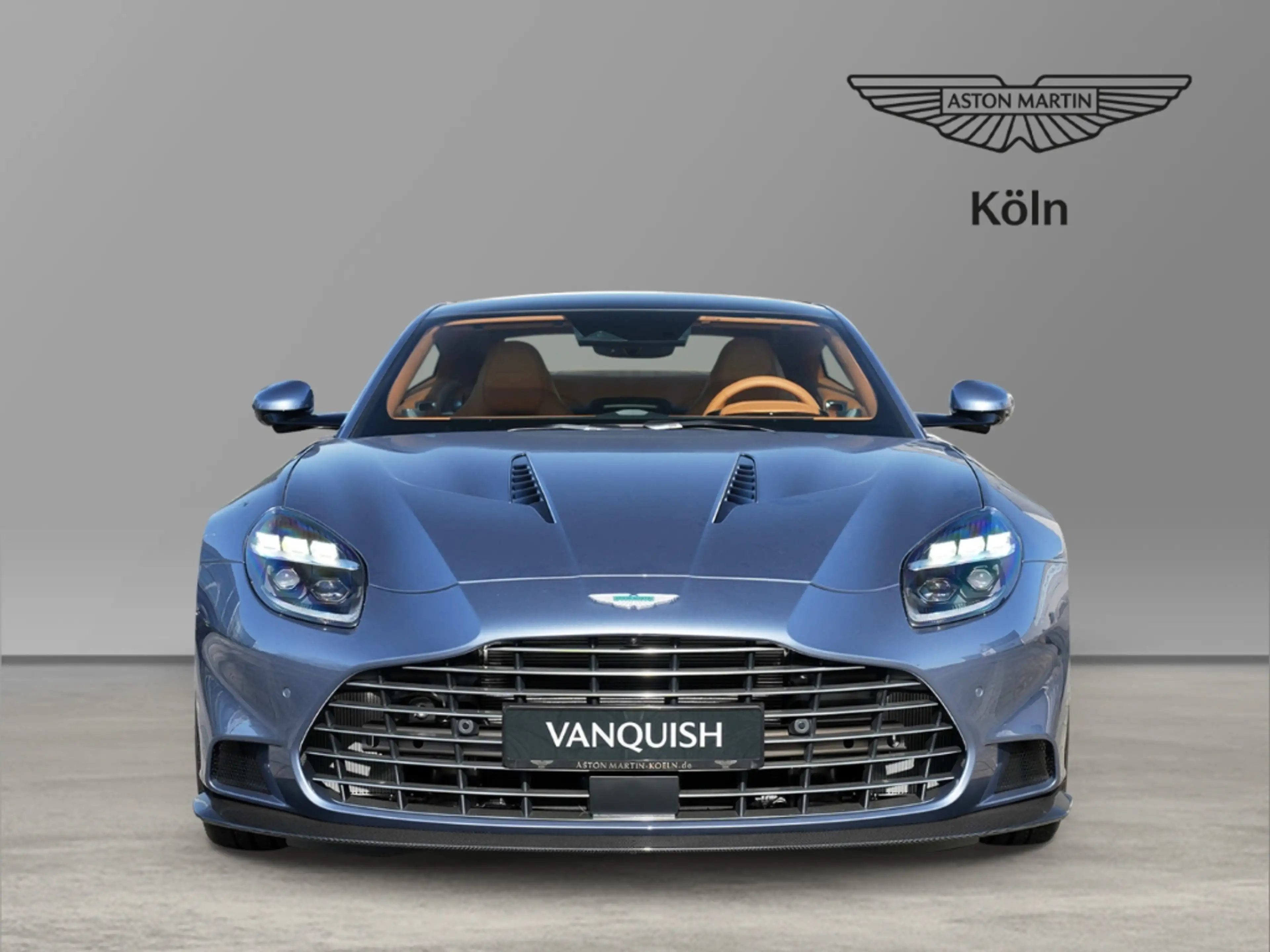 Aston Martin Vanquish Concours Blue / Oxford Tan  Bowers and Wilkins — photo 9