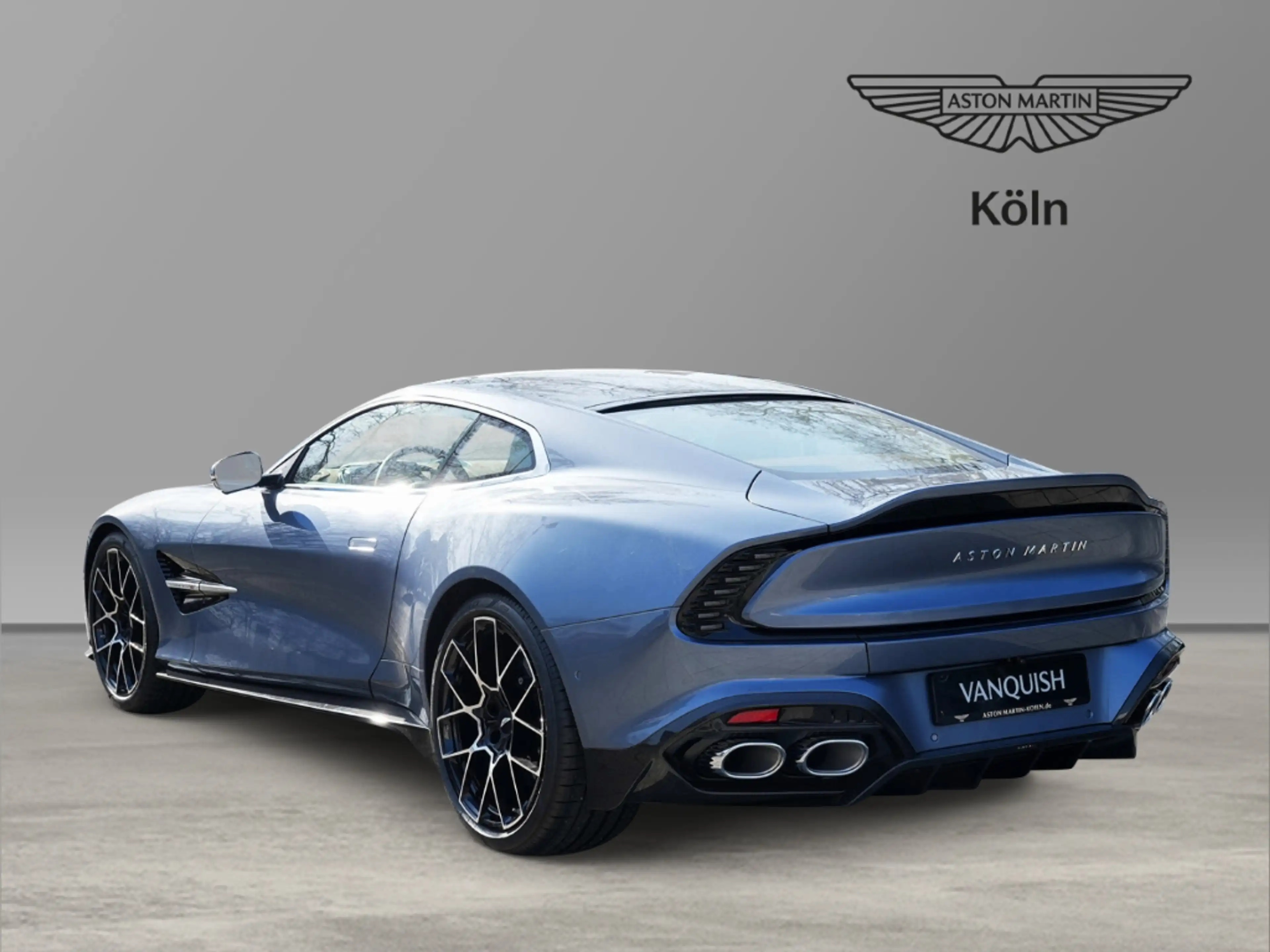 Aston Martin Vanquish Concours Blue / Oxford Tan  Bowers and Wilkins — photo 6