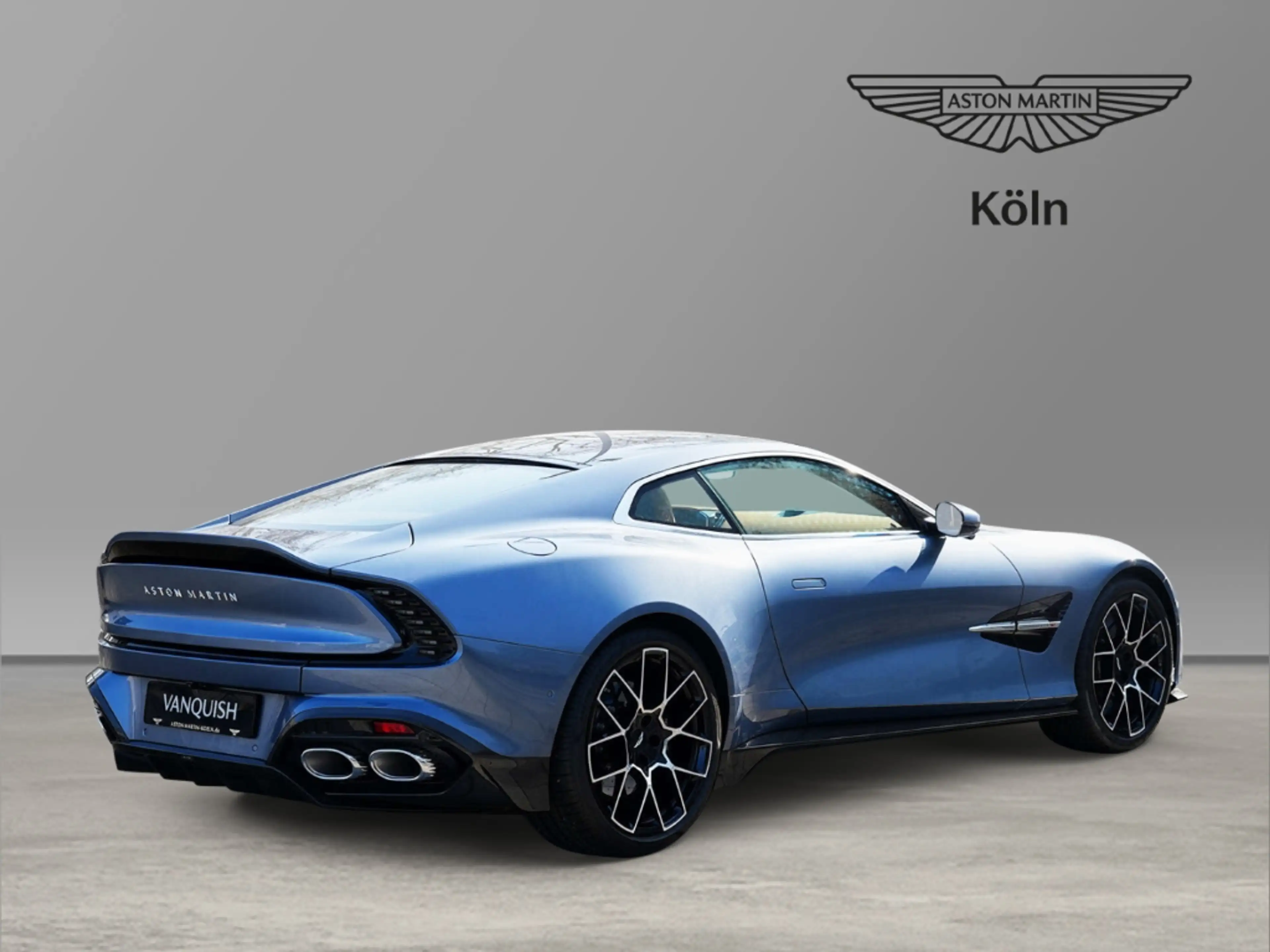 Aston Martin Vanquish Concours Blue / Oxford Tan  Bowers and Wilkins — photo 4