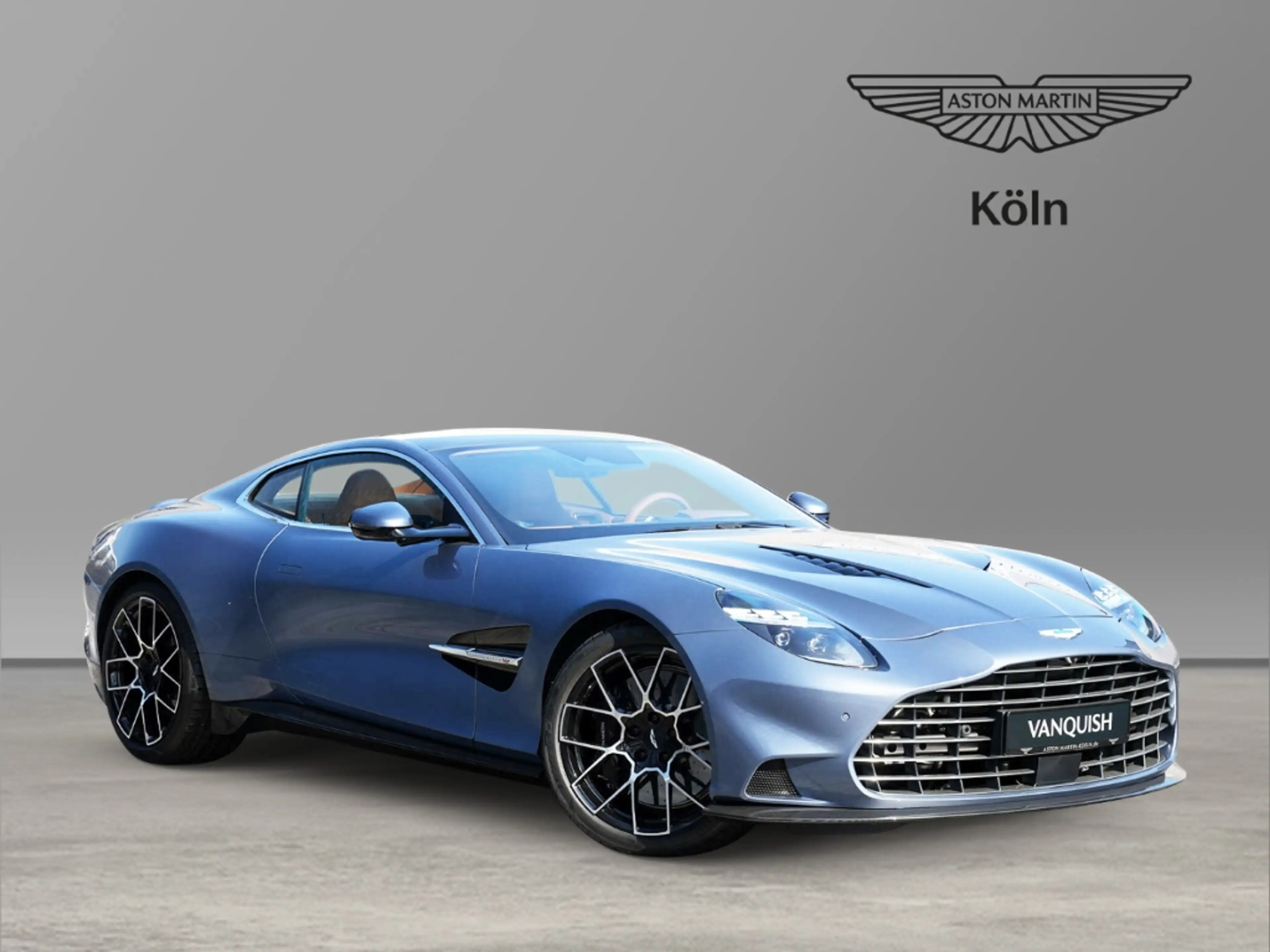 Aston Martin Vanquish Concours Blue / Oxford Tan  Bowers and Wilkins