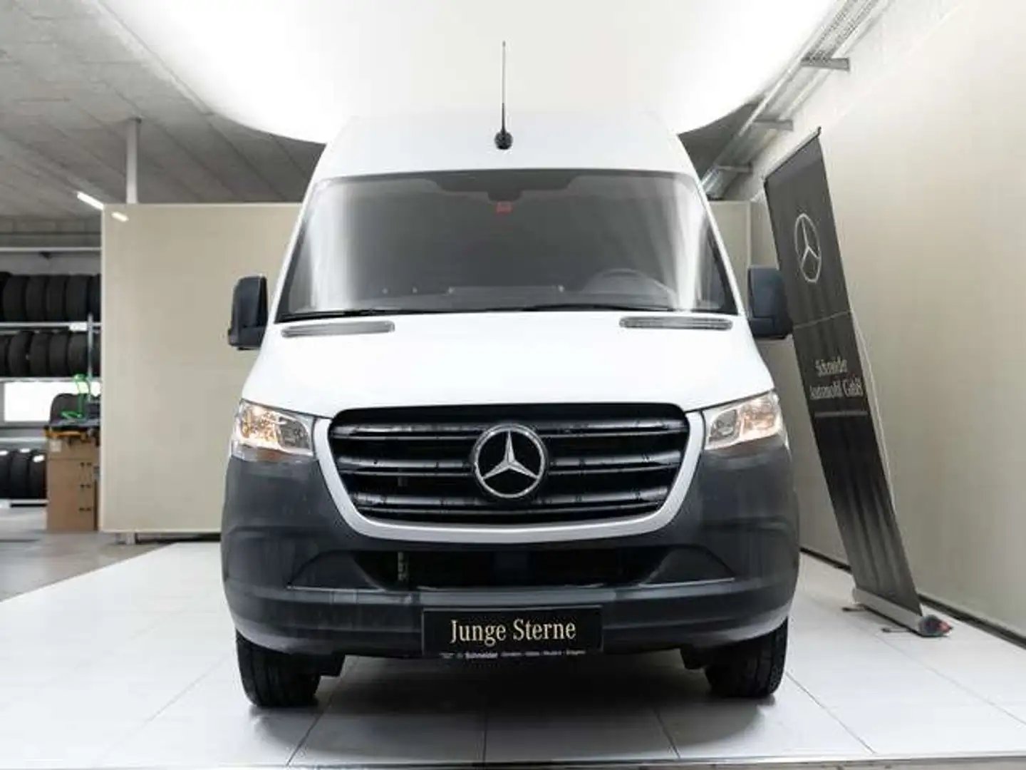 Mercedes-Benz Sprinter 317 CDI Kasten Hochdach Lang Navi KAM Blanc - 2