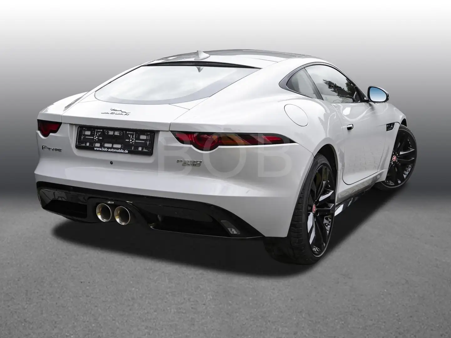 Jaguar F-Type Coupe P380 AWD R-Dynamic Black-Pack Szürke - 2