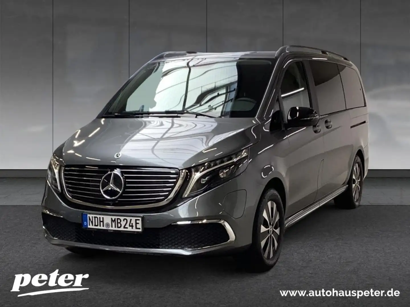 Mercedes-Benz EQV 300 lang  MBUX/ILS-LED/Rückfahrkamera/DAB Šedá - 2