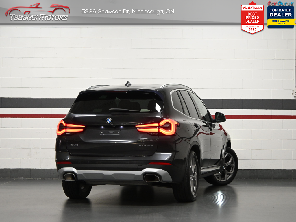 2022 BMW X3 XDrive30i No Accident Navigation Panoramic Roof A