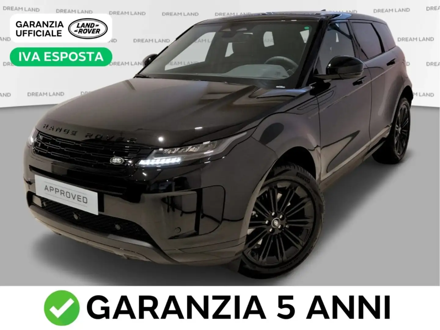 Land Rover Range Rover Evoque 1.5 I3 PHEV 300 CV AWD Auto S PARI AL NUOVO Noir - 1