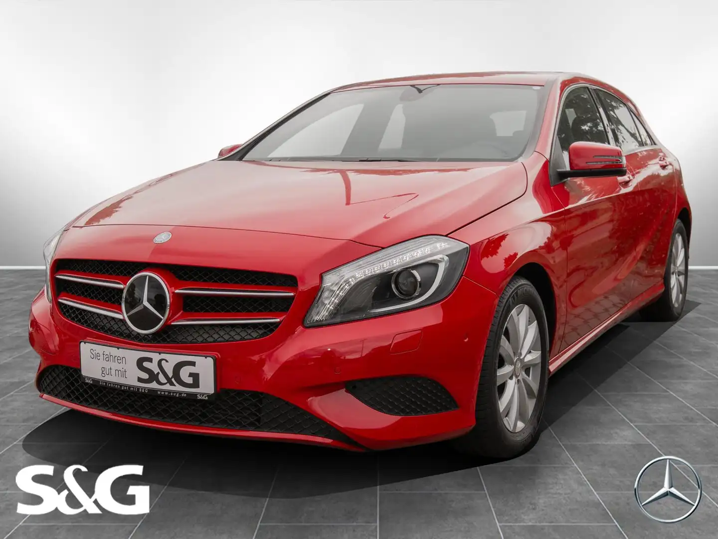 Mercedes-Benz A 180 Style Sitzheizung + 16 Rot - 1