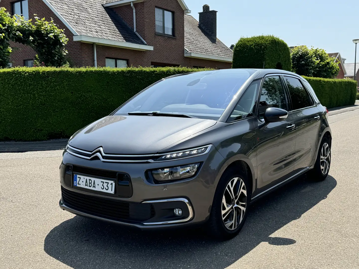Citroen C4 SpaceTourer 1.2 essence , 130ch , boite auto , carnet ! Argent - 1