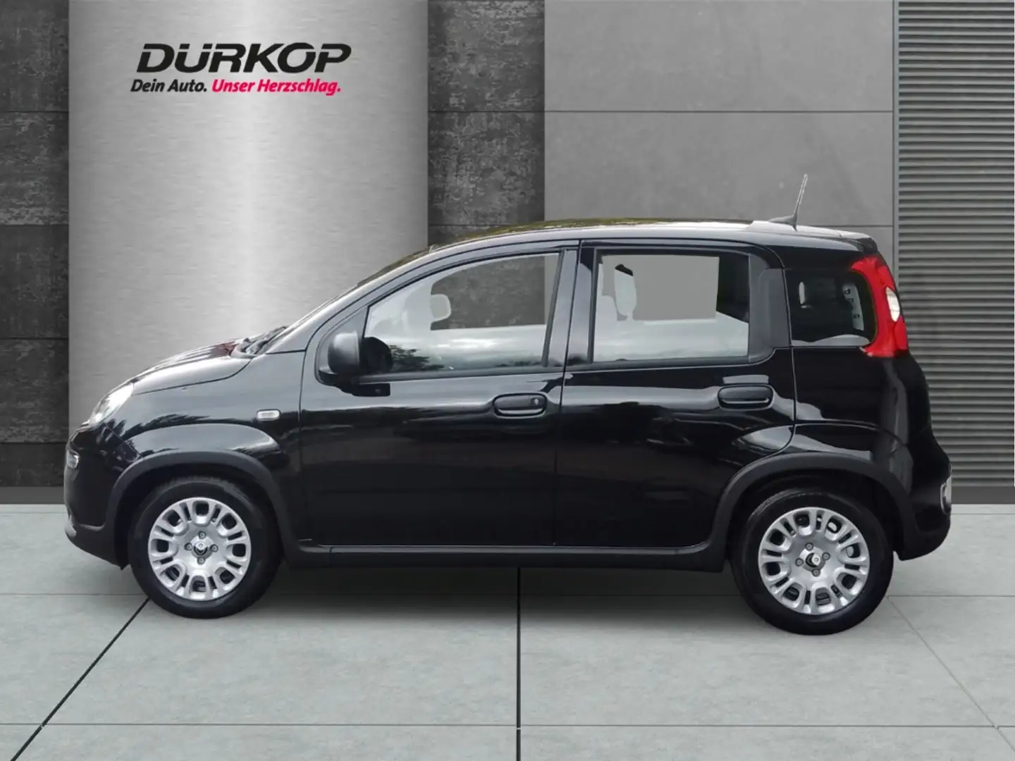 Fiat Panda City Paket el. Spiegel Parkpilot Klimaanlage Noir - 2