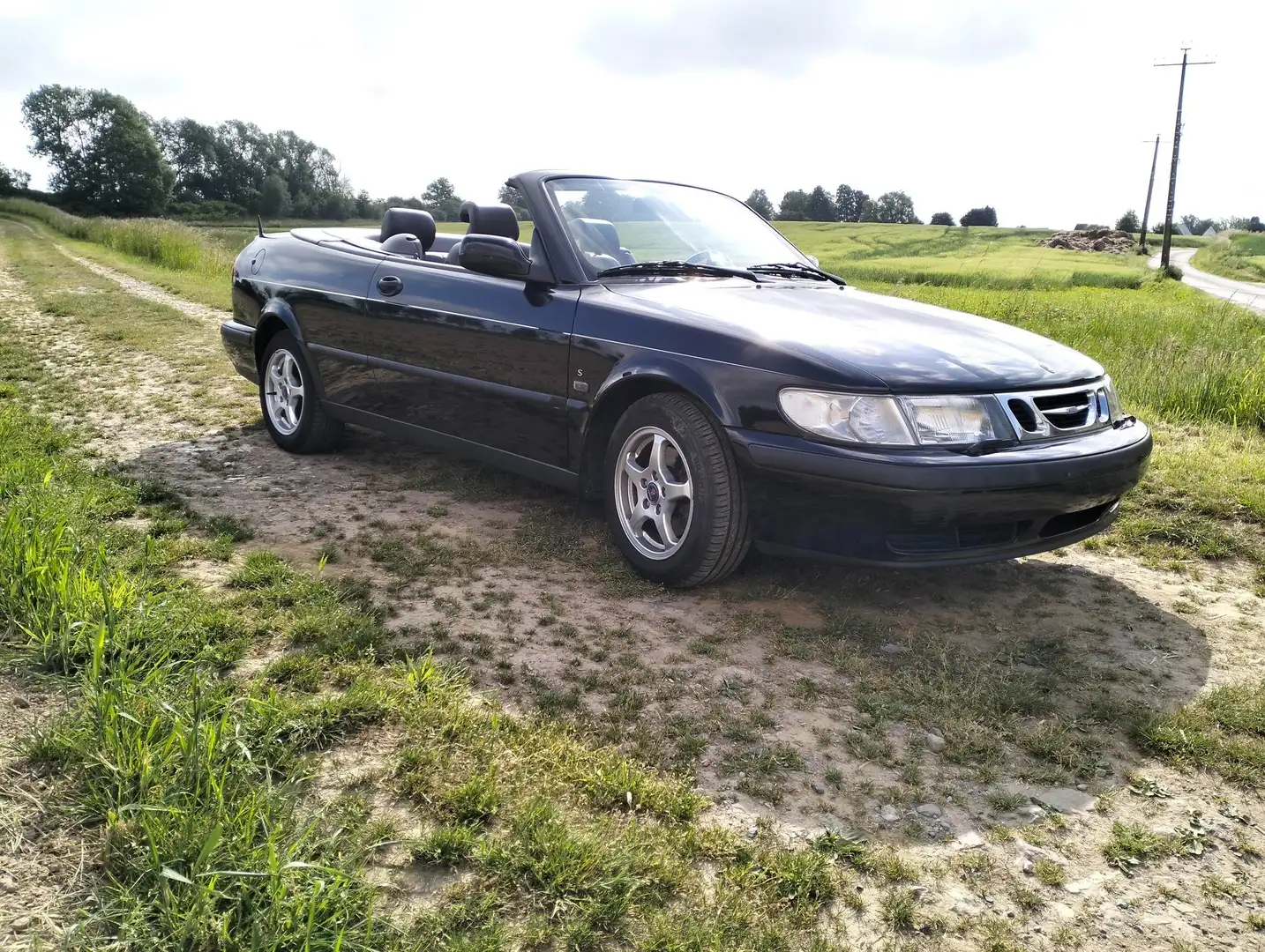 Saab 9-3 2.0 Turbo S - Prête à immatriculer - Airco ! Noir - 2