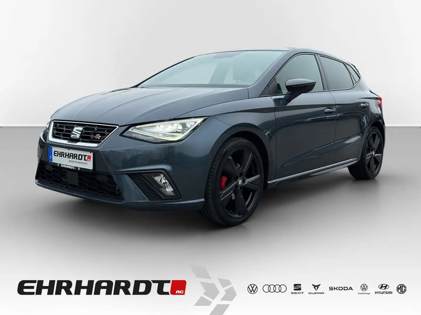 SEAT Ibiza 1.0 TSI FR Black Edition PANO*VIRTUAL*NAV*VOLL-... Grau - 1