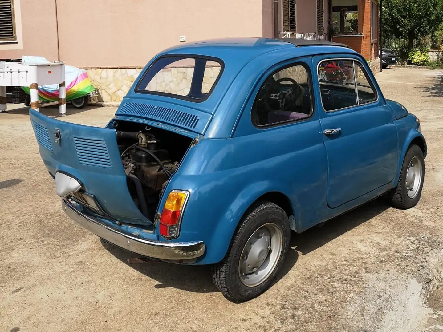 Fiat 500F anno 1967 Niebieski - 2