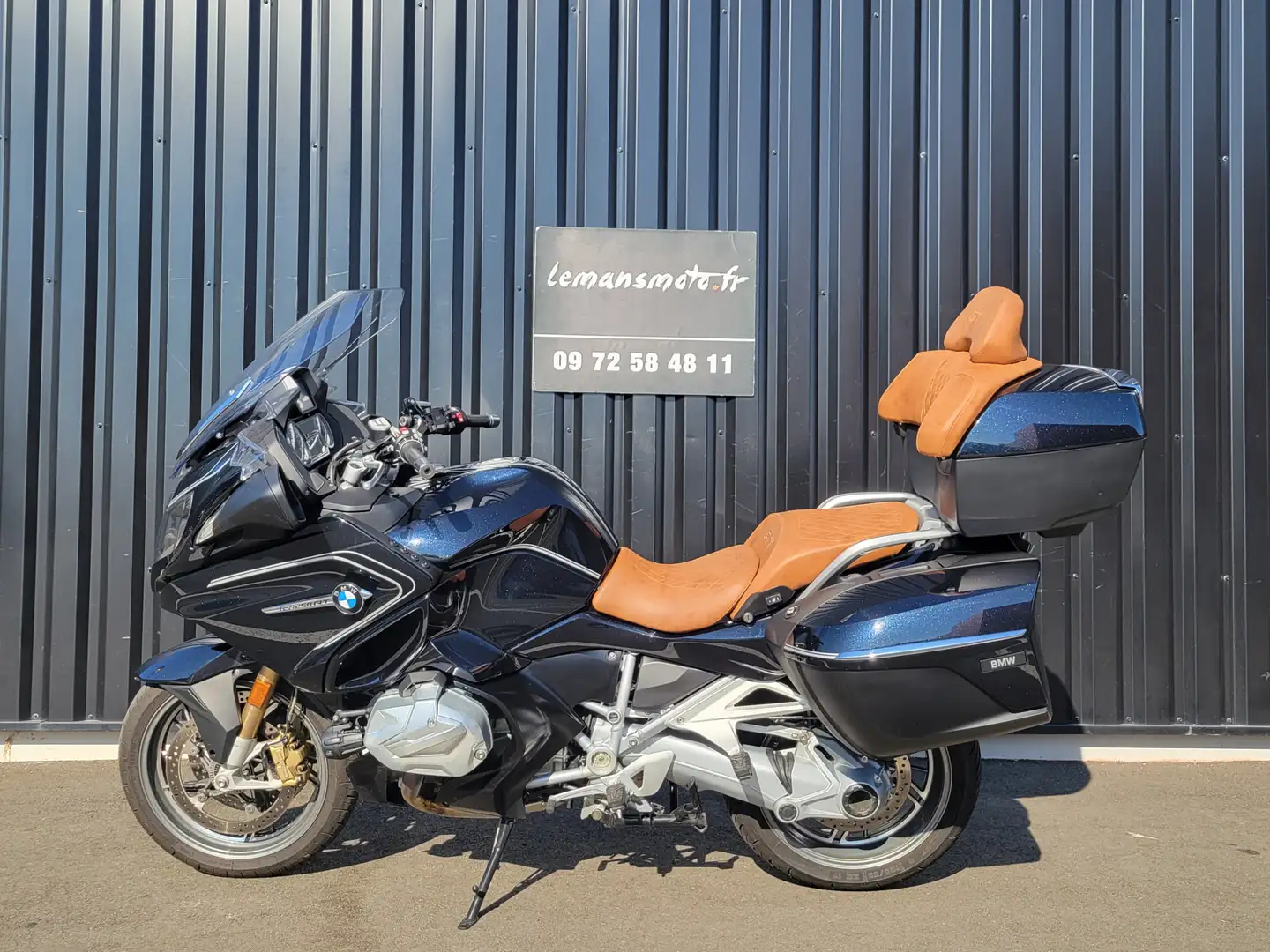 BMW R 1250 RT Bleu - 1