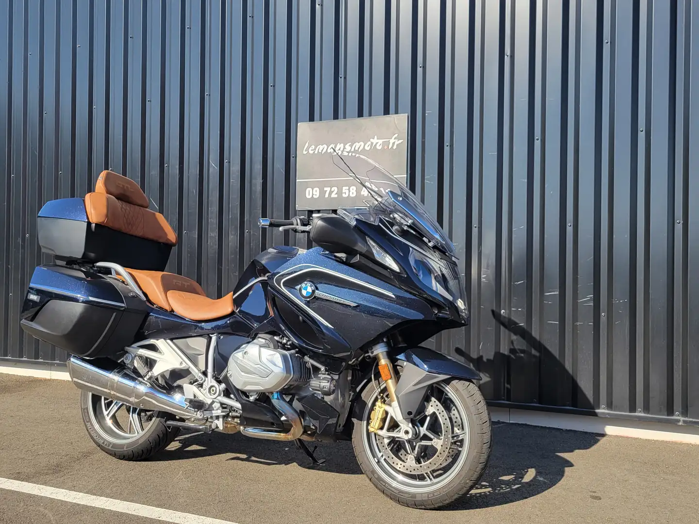 BMW R 1250 RT Bleu - 2