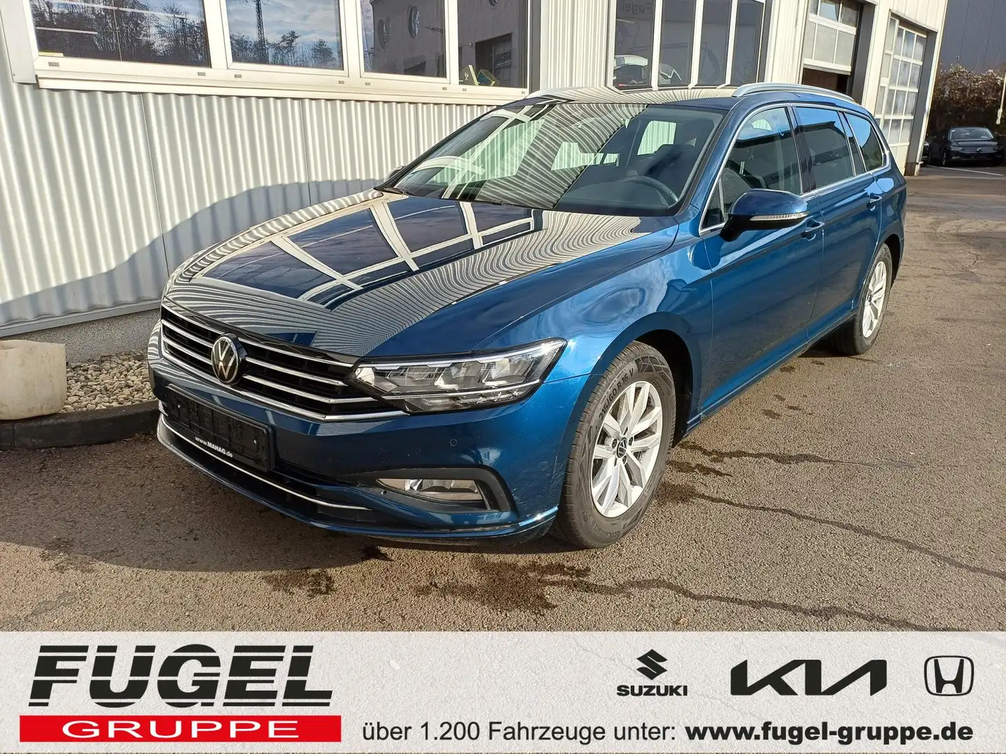 Volkswagen Passat Variant 2.0 TDI DSG Business LED|Navi|AHK|ACC|RFK Bleu - 1