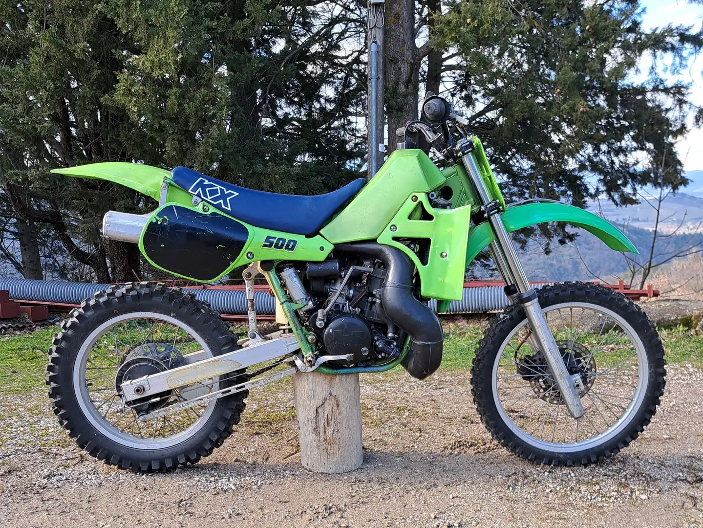 Kawasaki KX 500 Verde - 2