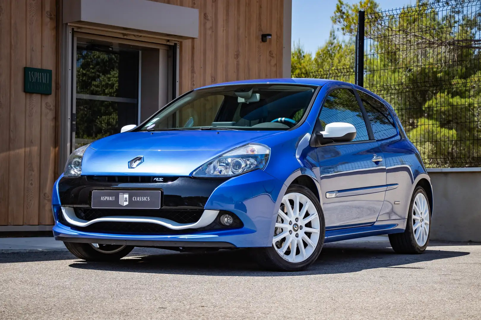 Renault Clio Clio III 2.0 16V 203 Renault Sport Gordini Blauw - 1