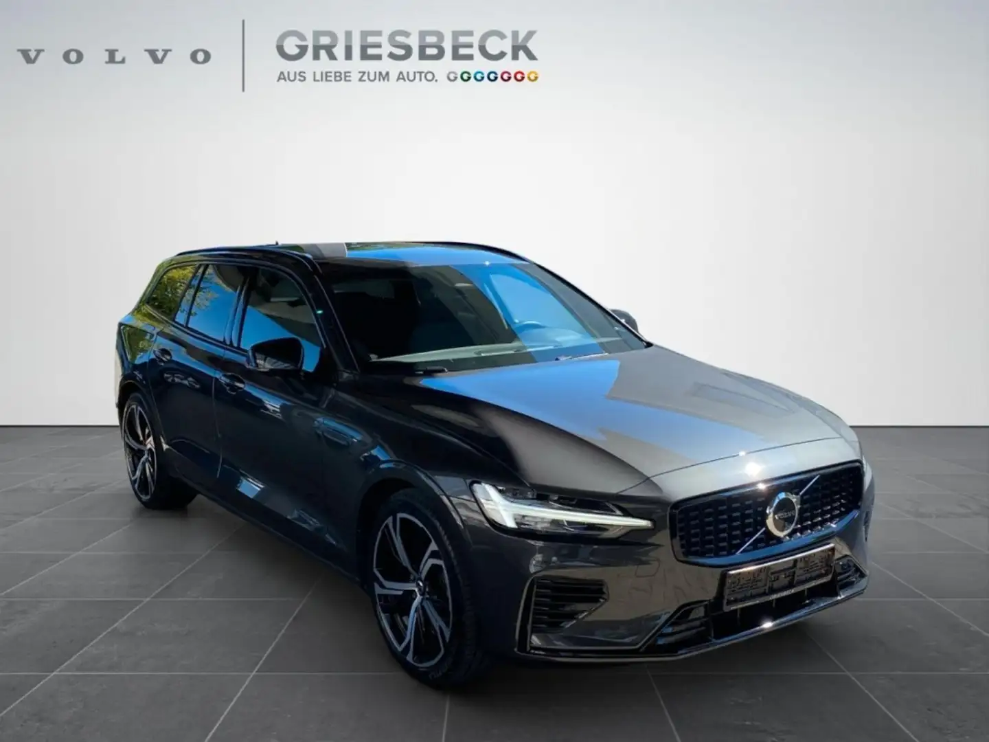 Volvo V60 Familiar Automático de 4 Puertas Gris - 2