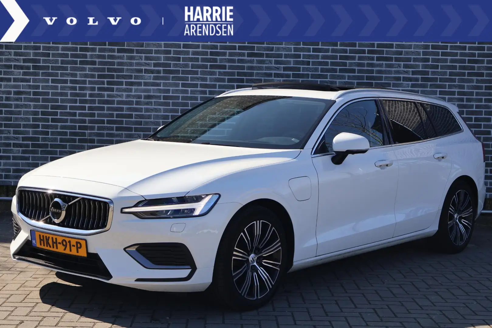 Volvo V60 2.0 T6 Recharge AWD Inscription | Adaptive Cruise Blanc - 1