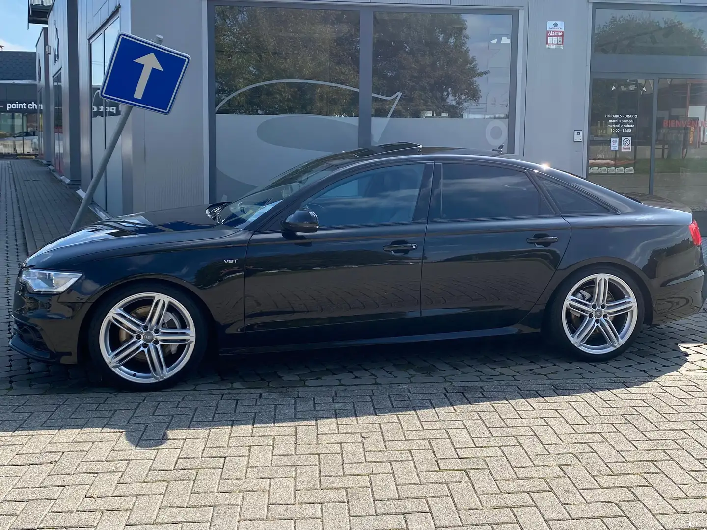 Audi A6 A6 3.0 TDi V6 Biturbo Quattro S line Tipt. Zwart - 2