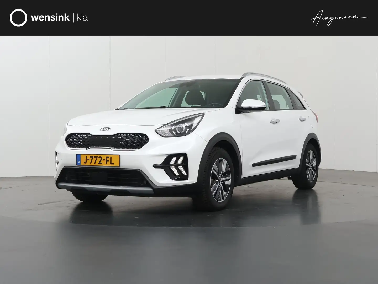 Kia Niro 1.6 GDi Hybrid DynamicLine | Trekhaak | Navigatie Wit - 1