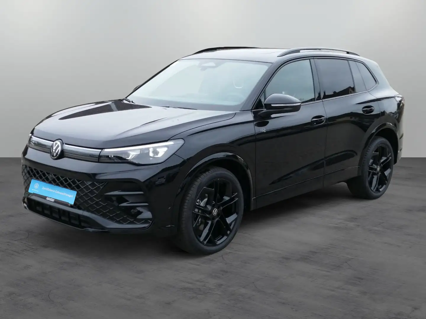 Volkswagen Tiguan R-Line 2.0 TDI DSG/ Pano, AHK, 360°Kamera Schwarz - 2