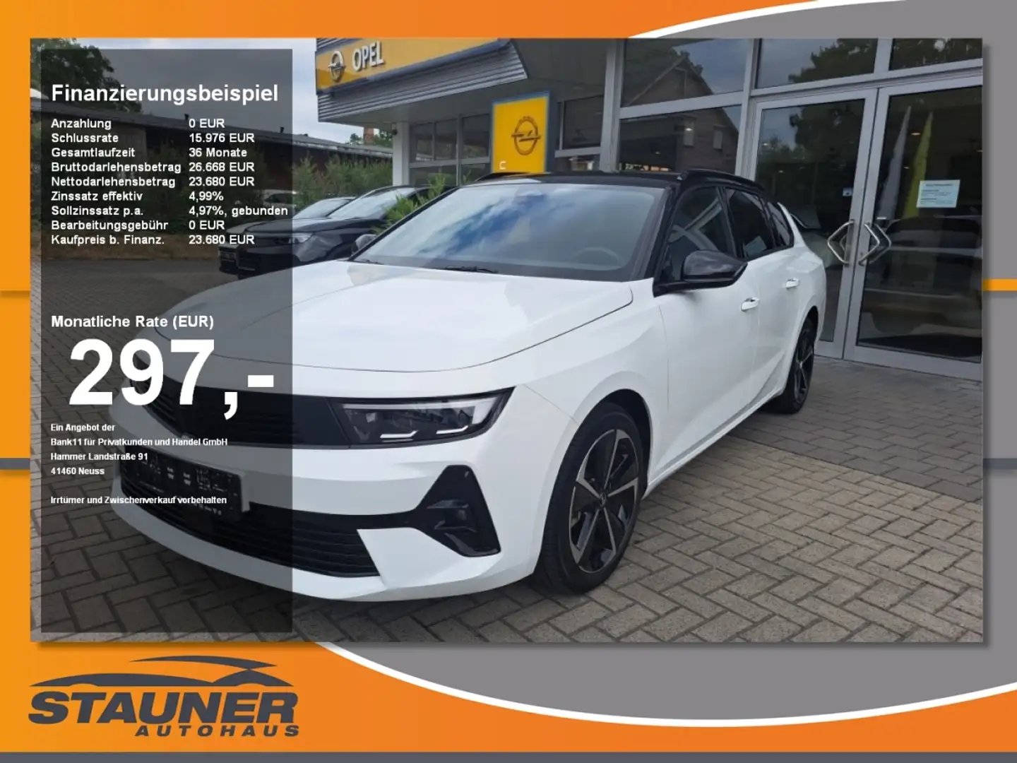 Opel Astra L Sports Tourer 1.2 Turbo GS LED Matrix Scheinwerf Blanco - 1