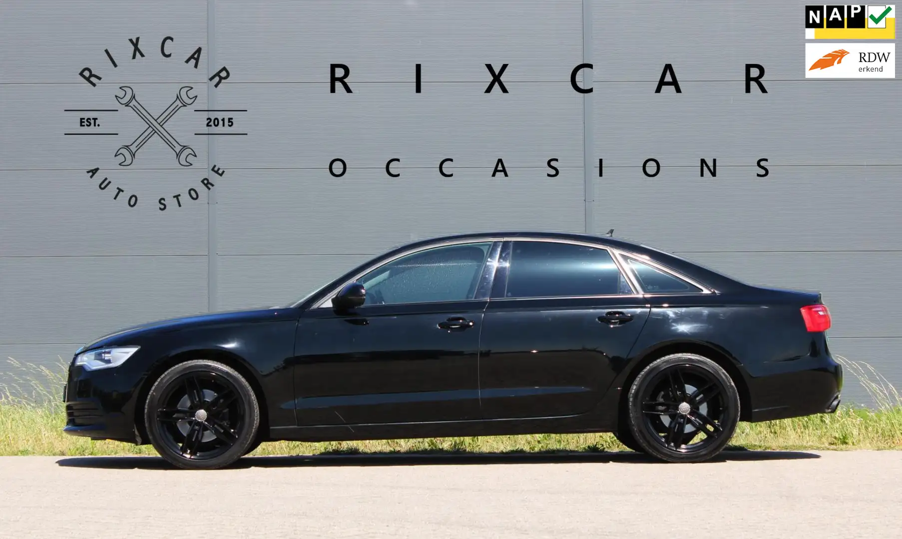Audi A6 Limousine 2.0 TFSI BusinessEdition Automaat Leder Noir - 1