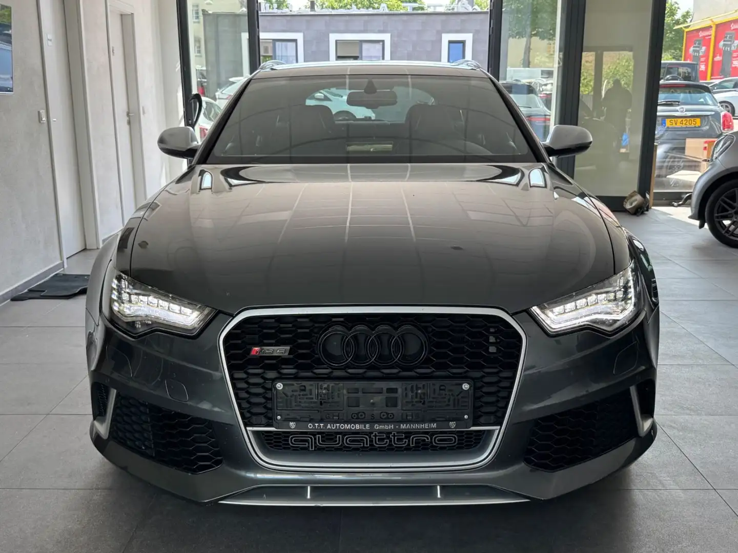 Audi RS6 Avant 4.0 TFSI quattro-Carbon-Bose-RS Sitz- Gris - 2