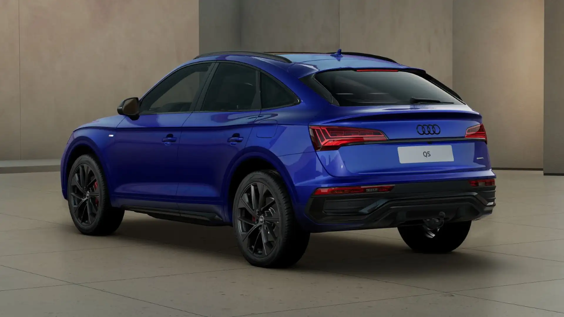 Audi Q5 55 TFSIe S line Pano*ACC*AHK*Matrix Blau - 2