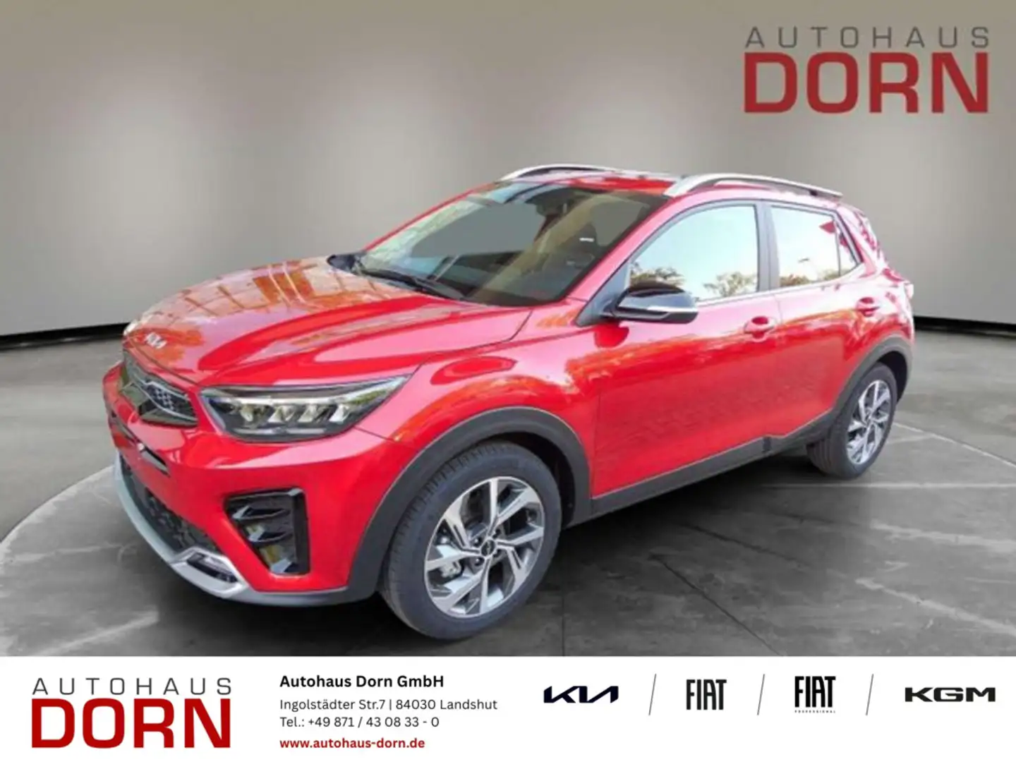 Kia Stonic GT-Line 1.0T DCT Sitz-/Lenkradheizung Kam Rot - 1