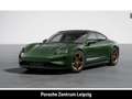 Porsche Taycan Turbo Burmester Clubleder SportDesign Grün - thumbnail 1