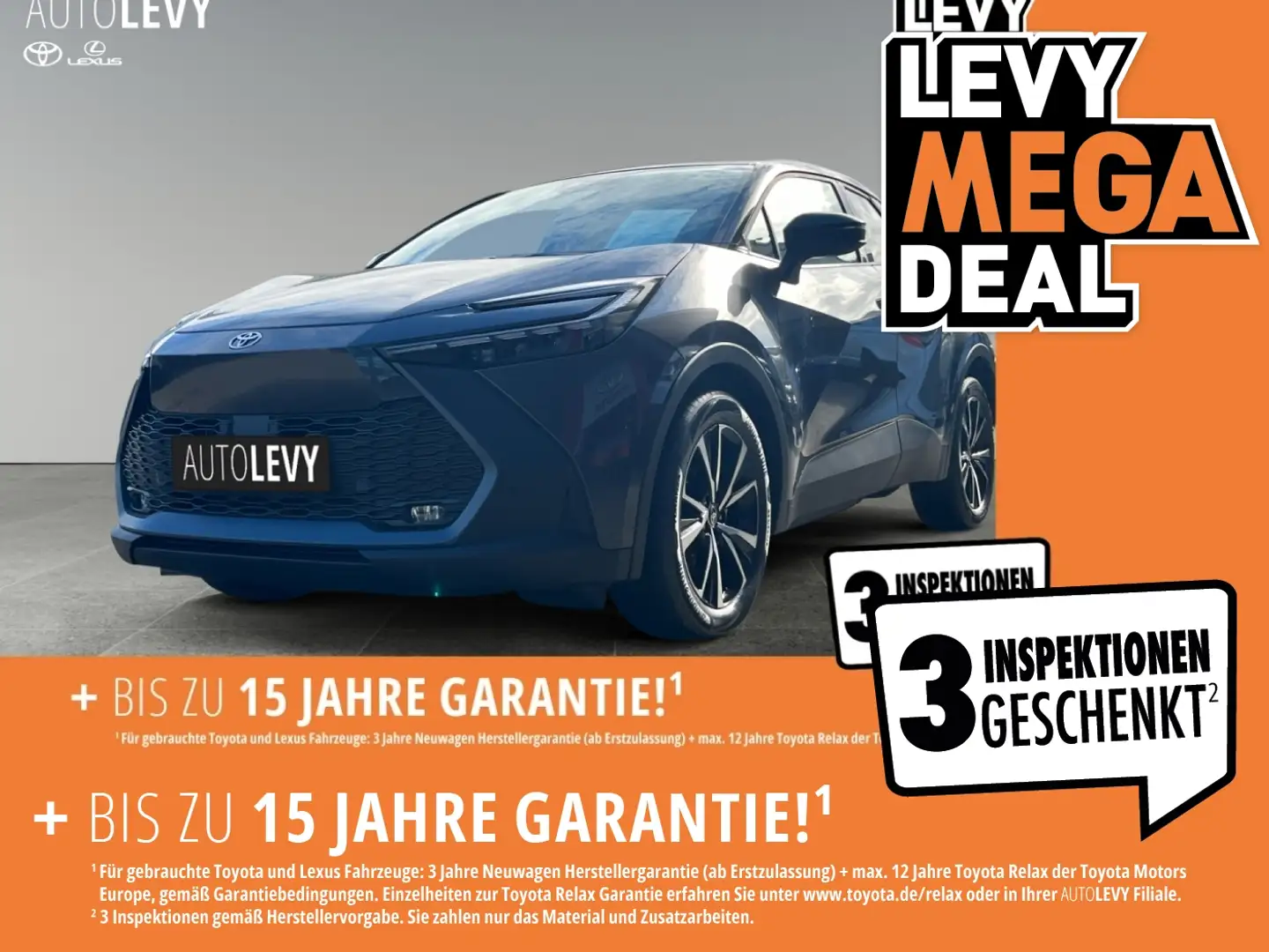 Toyota C-HR Plug-in Hybrid Style Keyless+NAVI+PDC Gri - 1
