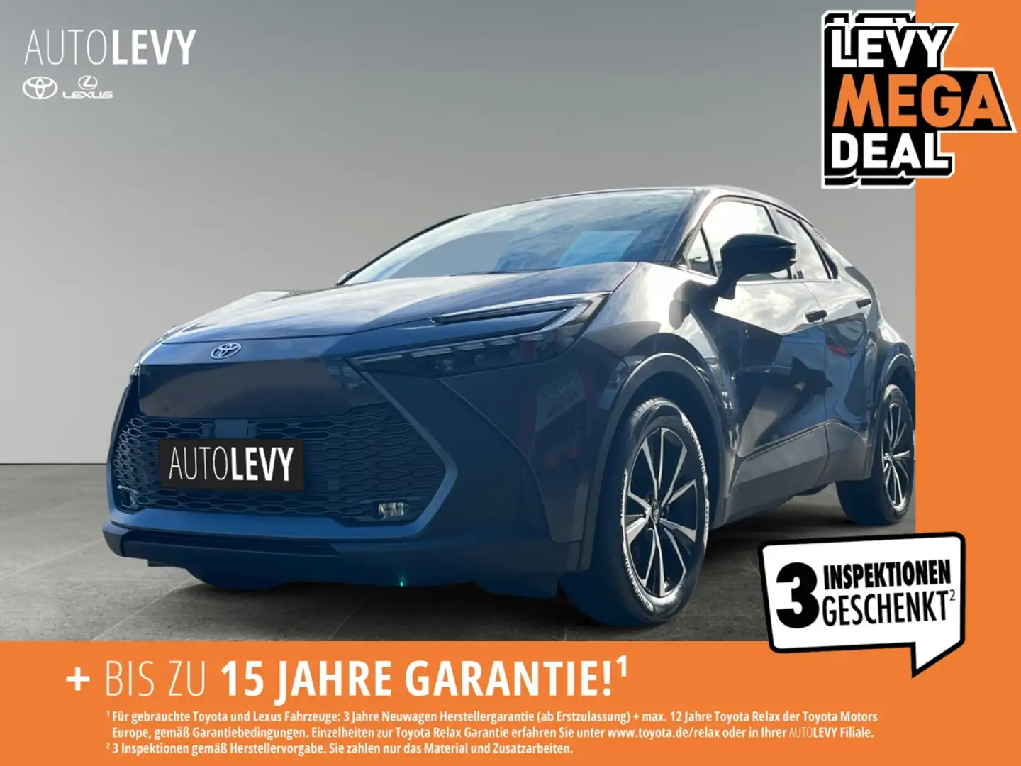 Toyota C-HR Plug-in Hybrid Style Keyless+NAVI+PDC Gri - 2